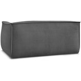 Bobochic Paris Temno siva sedežna garnitura iz rebrastega žameta 170 cm Giorgia – | Shoptok.si