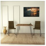 Hanah home Trpezarijski sto Sandalf Square 90x75x90cm Hrast | Eponuda.ba
