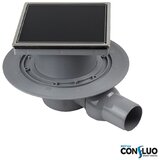 Peštan slivnik 15x15 crno staklo 1 large | Eponuda.com