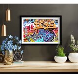 WALLXPERT Dekorativna uramljena slika, 38x53cm, Šarena | Eponuda.ba