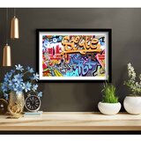 WALLXPERT Multikolor Dekorativna Slika u Ram MDF 3550POP-005 | Eponuda.com