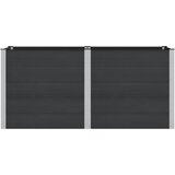  Povišena vrtna gredica Crna 200 x 100 x 91 cm | shoptok.hr
