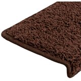  Prostirke za stepenice 30 kom 65x21x4 cm smeđe pravokutne rubove | shoptok.hr