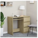  Pisalna miza sonoma hrast 90x45x76 cm iverna plošča | Shoptok.si