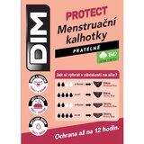 DIM MENSTRUAL LACE BOXER - Menstrual panties with lace - black Cijene