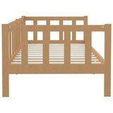 vidaXL Dnevni ležaj od masivne borovine smeđa boja meda 90 x 200 cm | shoptok.hr