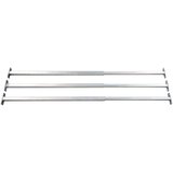 vidaXL Nastavljivi varnostni okenski drogovi 3 kosi 710-1200 mm | Shoptok.si