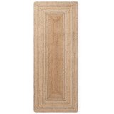 Hanse Home Obojestranski/ročno tkan tekač iz jute v naravni barvi/v svetli naravni barvi 80x300 cm Juno – | Shoptok.si