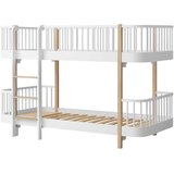 Oliver Furniture® pograd original low bunk bed 90x200 white/oak | Shoptok.si