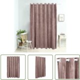  The Living Store Zatemnitvena zavesa z obročki žametna starinsko roza 290x245 cm - Zavesa, (21744144) | Shoptok.si