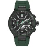 Quantum Muški ručni sat, Kvarcni mehanizam, 40mm, Crno kućište, Zeleni, HNG1010.656 | Eponuda.com