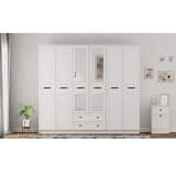 Hanah home Ormar Rb-168-01-012, 210x184x52 cm, Bijeli | Eponuda.ba