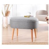 Atelier Del Sofa Timoon - Grey Grey Pouffe | Eponuda.ba