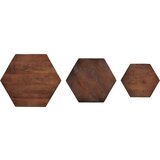  Klubske mizice Rjava 55 x 55 x 50 cm Masiven les manga, (5000107346) | Shoptok.si
