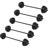 Gorilla Sports Plastične šipke za aerobik 130cm 5/1 + teg 30/1 87,5kg Cene