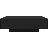  Stolić za kavu s LED svjetlima crni 100x100x31 cm | shoptok.hr