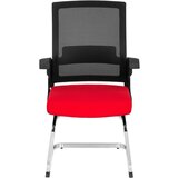MID.YOU Konferenčni Stol Inventor V, Črna, Rdeča | Shoptok.si