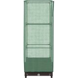  Povišena gredica s pokrovom za staklenik 40 x 40 x 123 cm | shoptok.hr