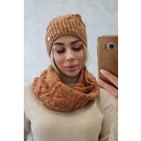 Kesi Women's fleece set Tessa K315 light khaki + mustard | shoptok.hr
