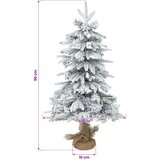 Mini božićno drvce 90 cm PVC i PE Zelena i bijela | shoptok.hr