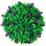  Set od 2 kugle od umjetnog šimšira s lavandom 30 cm | Eponuda.ba
