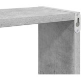  Kockaste zidne police 2 kom boja betona 80x15x26,5 cm drvene | shoptok.hr