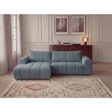 Bobochic Paris Plava kutna garnitura (s lijevim kutom/s ležaljkom) Nesty – | shoptok.hr