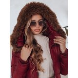 DStreet Kurtka zimowa damska pikowana z futerkiem STYLEBELLA biała TY4610 | Shoptok.si