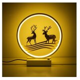 Opviq Stona lampa, Bijelo-zlatna | Eponuda.ba