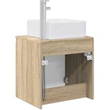  Umivaonik s policom Hrast sonoma 53 x 35 x 63 cm | shoptok.hr