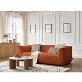 Bobochic Paris Oranžna sedežna garnitura iz tkanine bouclé 242 cm Giorgia – | Shoptok.si
