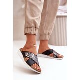 Inblu Comfortable Women's Slippers With Buckle Cene