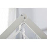 MID.YOU Postelja Traumhaus, Bor, Bela, Masivno | Shoptok.si