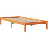  s regalom za knjige bez madraca 75 x 190 cm od borovine | shoptok.hr