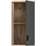 MID.YOU Viseča Omara Grado, Barva Hrasta, Siva | Shoptok.si