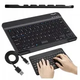 WLK-620 brezžična Bluetooth tipkovnica 10'' USB-C polnilna QWERTY črna, (5000195777)