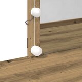  Toaletni stol s ladicama Umjetnički hrast 100 x 40 x 130 cm | shoptok.hr