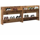  Ormar za cipele s policom 2 pcs Staro drvo 80 x 18 x 60 cm | shoptok.hr