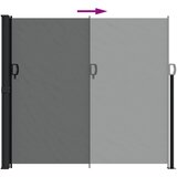 Bočna tenda na uvlačenje antracit 180 x 500 cm | shoptok.hr