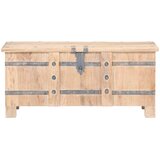  Škrinja od masivnog bagremovog drva 90 x 40 x 40 cm | shoptok.hr