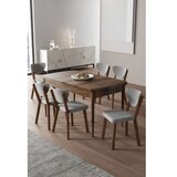 Hanah home trpezarijski set, 7 dijelova, siva | Eponuda.ba