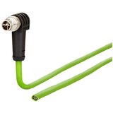 Metz Connect 142M2X90020 M12 omrežni kabel CAT6a S/FTP 2 m zelena PUR plašč, kislinsko odporen, odporen na ozon, UV odporen, primeren za verigo za spe, (20532974) | Shoptok.si