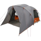 Šator kupola za 6 osoba Siva i narančasta 500 x 314 x 206 cm | shoptok.hr