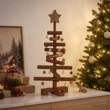  Drveno božićno drvce KOTKA 60 cm Masivna borovina | shoptok.hr