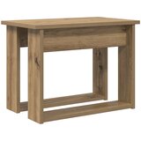  Set stolića za kavu 2 pcs Umjetnički hrast Konstruirano drvo | Eponuda.com