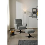 Dieter Knoll FOTELJ, siva tekstil | Shoptok.si