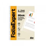  U folija 80 mic 1/100 FOLIAEXPERT A4+ kristal 235x305mm | ePonuda.com