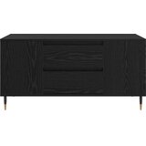  Kava Stol Crni hrast 102 x 44,5 x 50 cm Konstruirano drvo | shoptok.hr