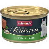  Varčno pakiranje animonda Vom Feinsten Adult 24 x 85 g - Puran in fazan | shoptok.hr