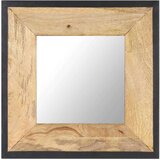 vidaXL Ogledalo 50x50 cm trden mangov les | Shoptok.si